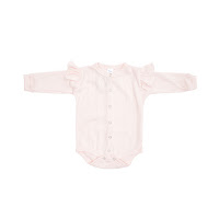 Children's body Twins Softie interlock long sleeve 74s pink