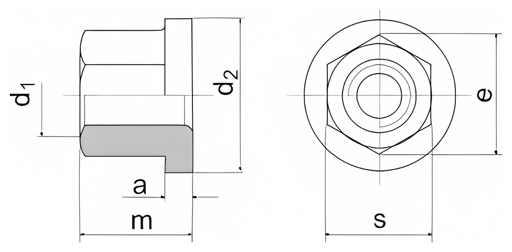 DIN 6331 – Technický výkres