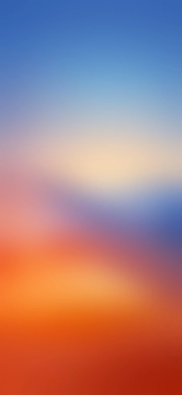 Abstract Color Gradient Sunset Sky - Smooth Gradient Art 2K iPhone Wallpaper (1472x3200)