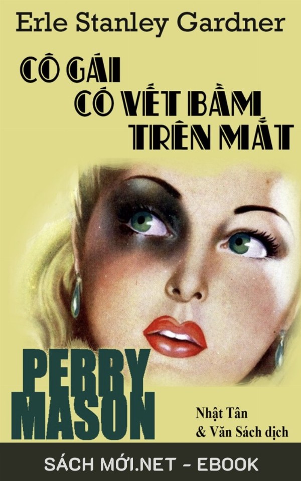 Bìa Cô Gái Có Vết Bầm Trên Mắt