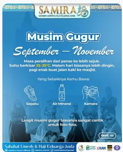 Panduan Musim Umroh - Kontak Info