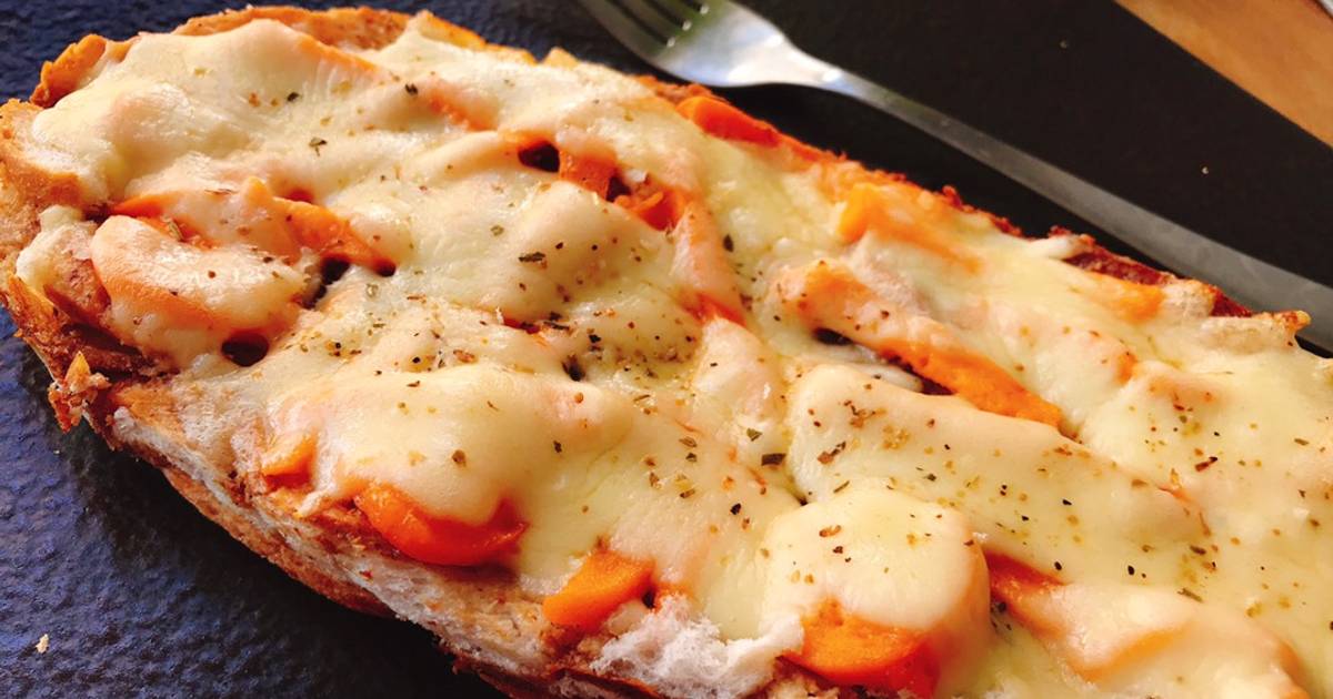 Bánh mì pate phomai đút lò