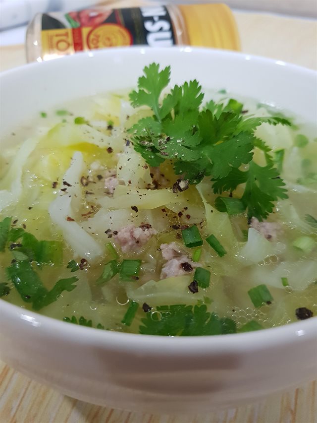Canh Cải Thảo Thịt Bằm