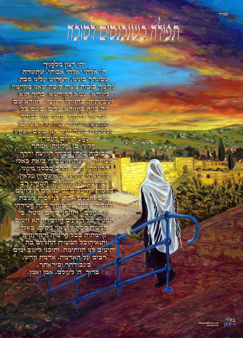 תפילה שנכנסים לסוכה17