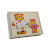 Wooden frame Baby Mix Bear beige