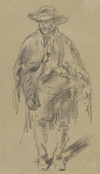 Shepherd seen from the front