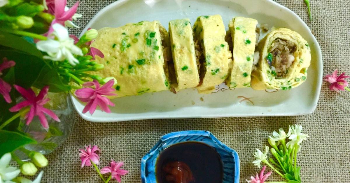 Trứng cuộn tôm thịt