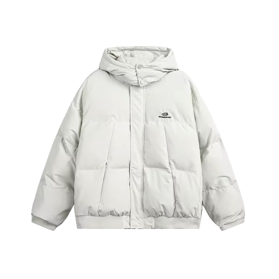 Quilted women's winter jacket, loose fit, warm
