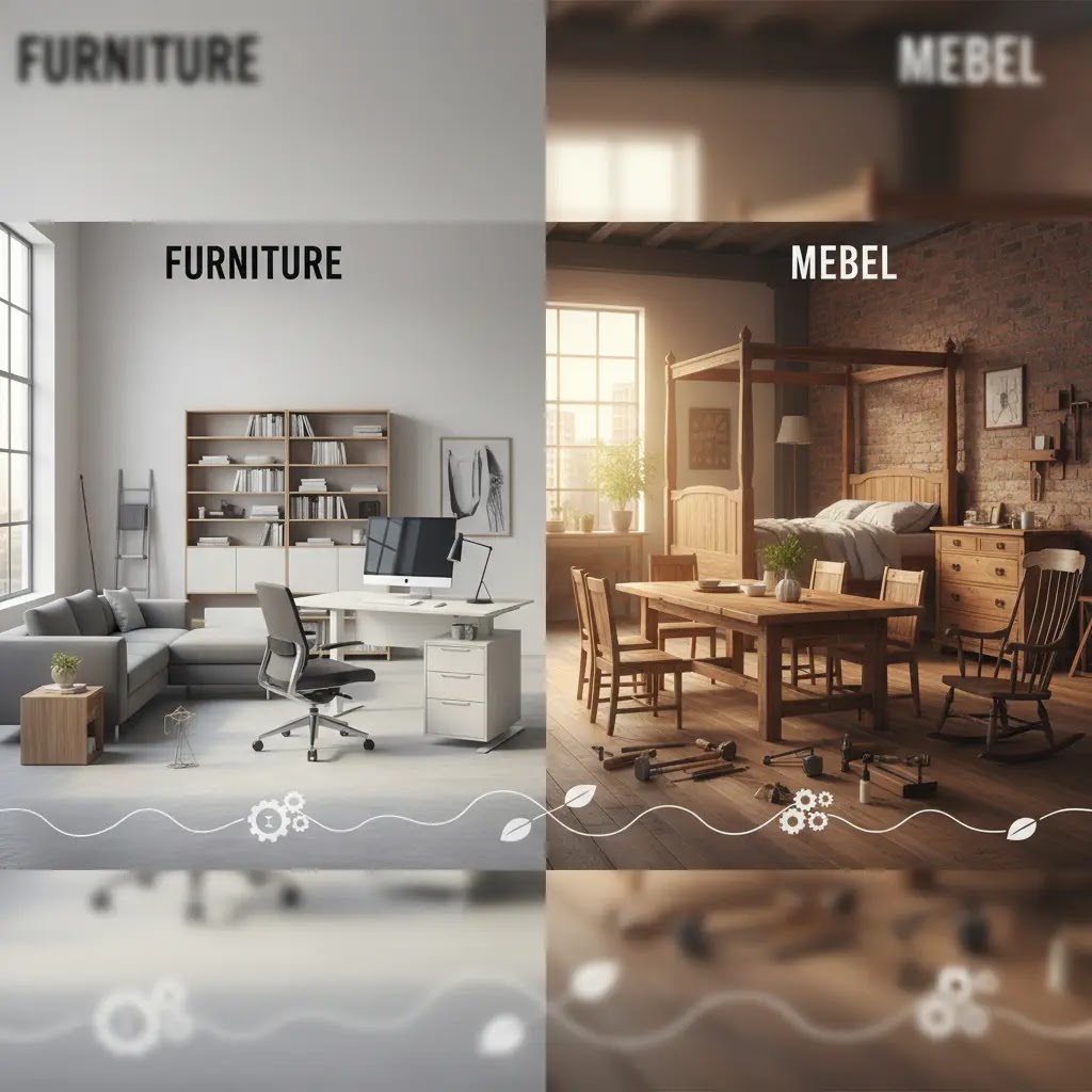 Perbedaan furniture dan mebel yang perlu diketahui