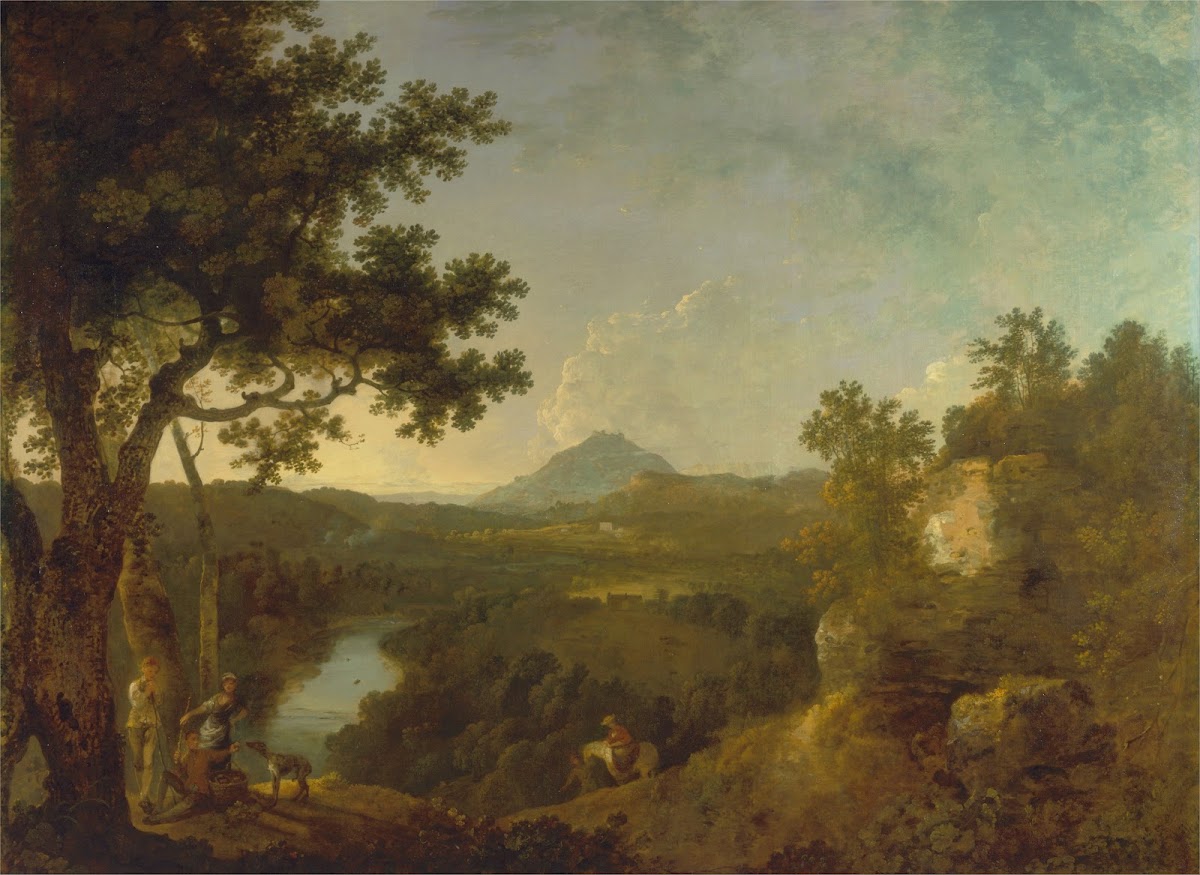 View Near Wynnstay The Seat Of Sir Watkin Williams Wynn BT 1770   1771