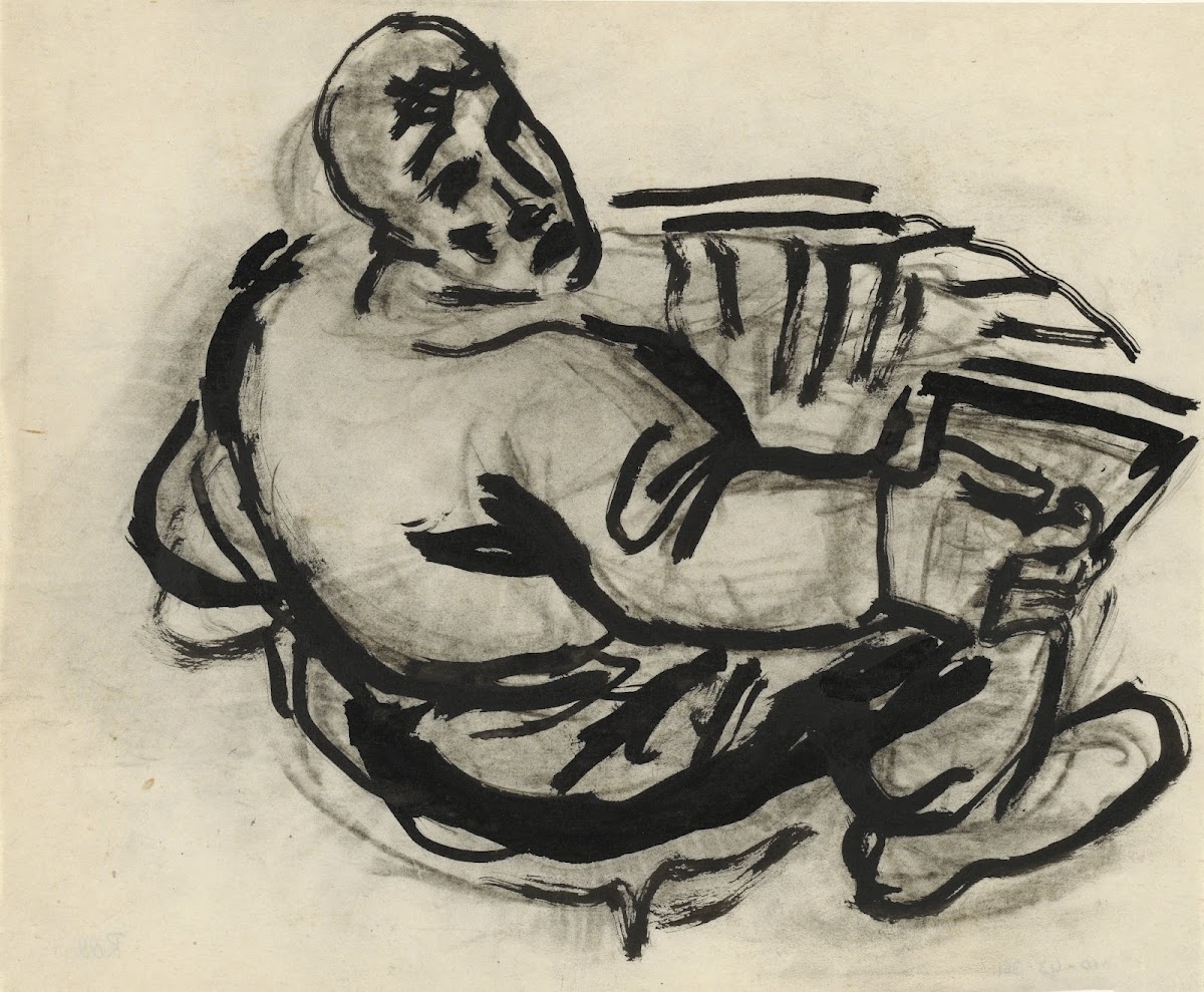 Man met accordeon 1920   1941