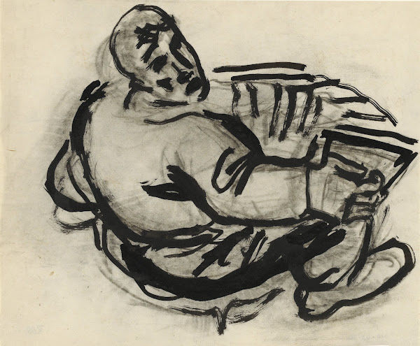 Man met accordeon 1920   1941