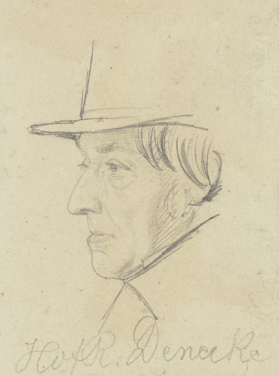 Portrait of privy councillor Denecke