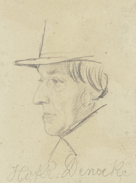 Portrait of privy councillor Denecke