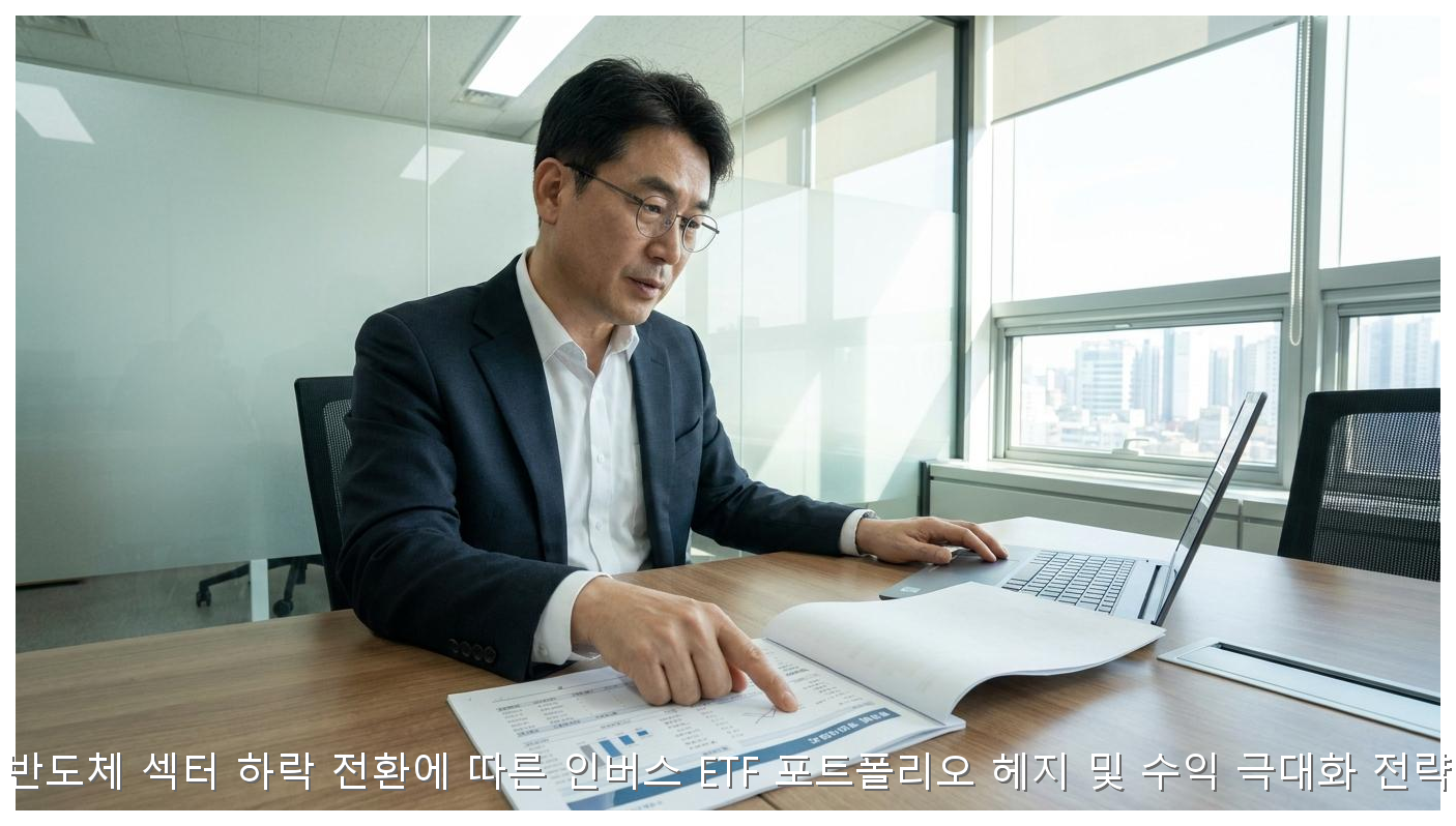 반도체 섹터 하락 전환에 따른 인버스 ETF 포트폴리오 헤지 및 수익 극대화 전략 핵심 안내 및 분석 인포그래픽 (8)