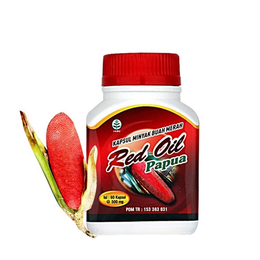 Alternative view of Red Oil Papua Pandanus Conoideus Extract For Bone & Immune Support Capsules
