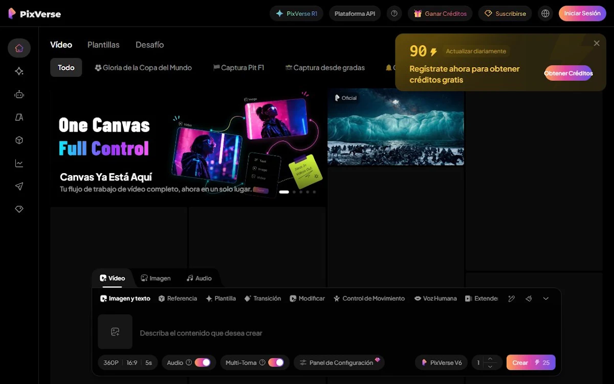 Captura de PixVerse