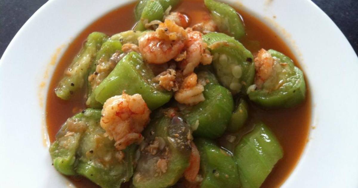 Mướp xào tôm