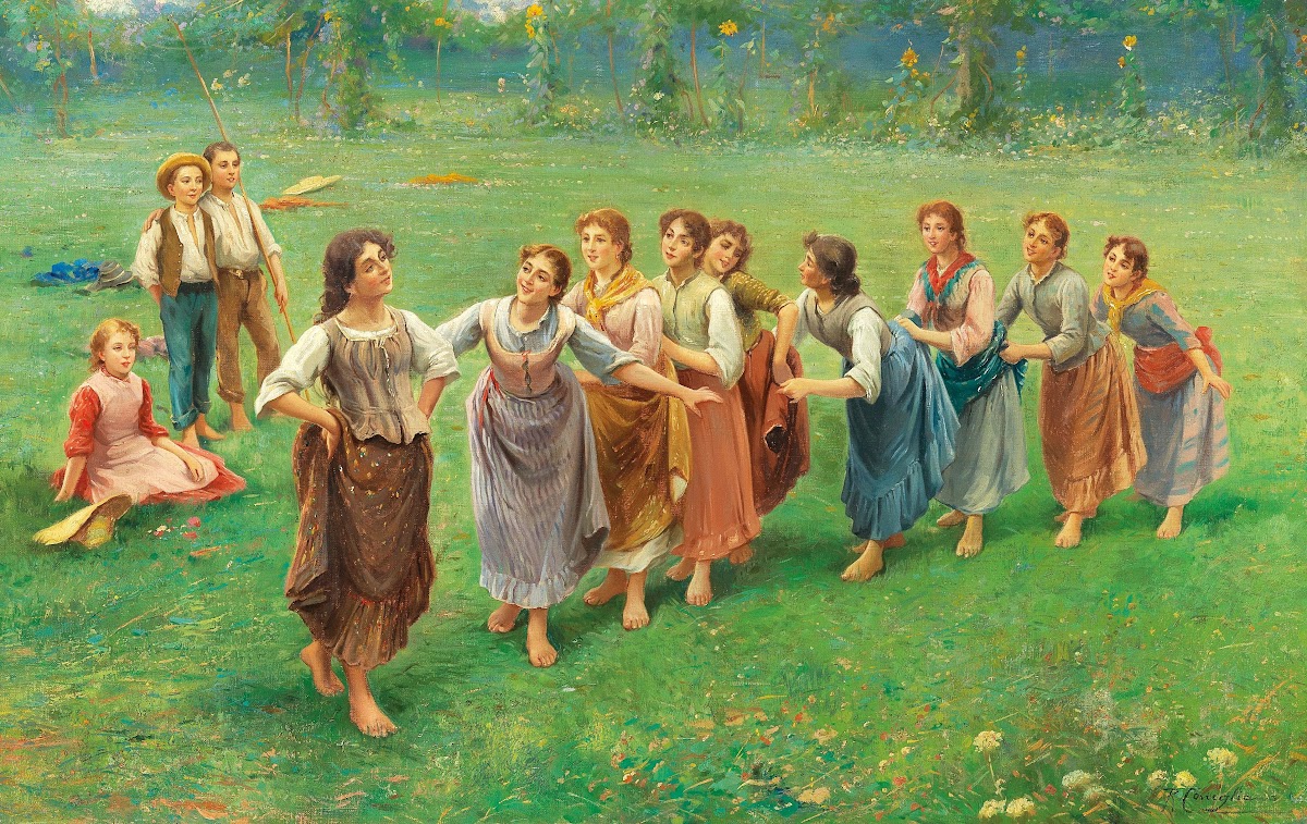La Coda del Diavolo after Fausto Zonaro