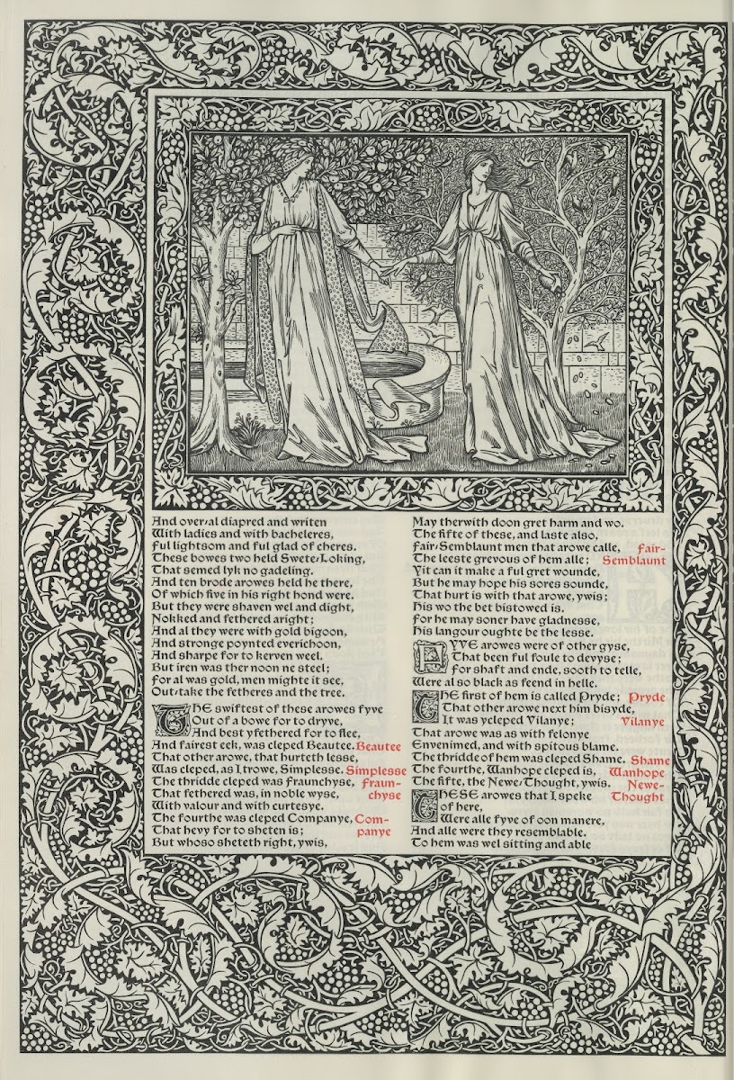 The works of Geoffrey Chaucer Pl38 1896