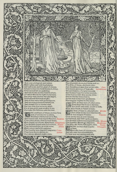 The works of Geoffrey Chaucer Pl38 1896
