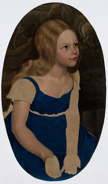Portrait of the Artists Daughter Marie 1817