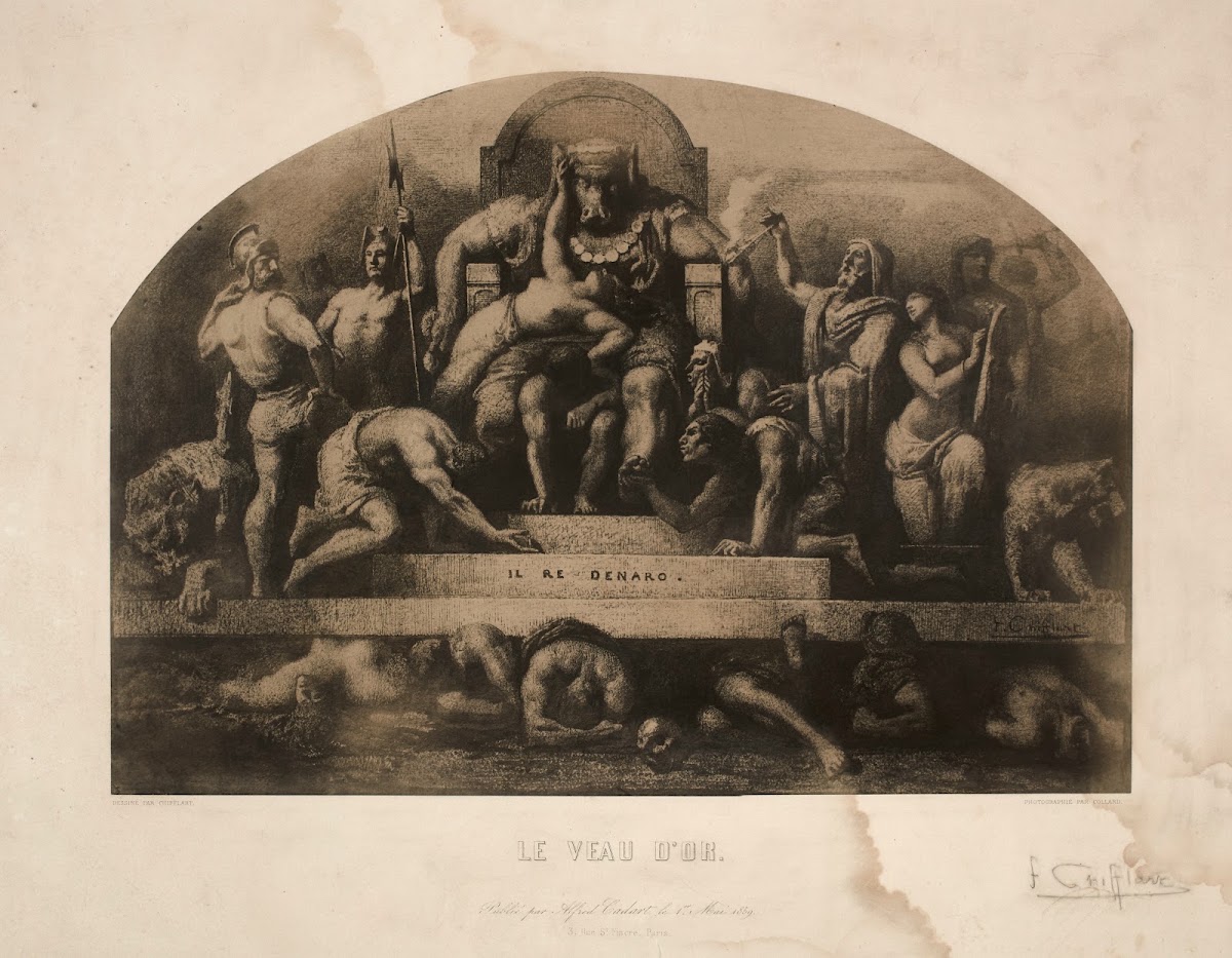 Le Veau dor 1859