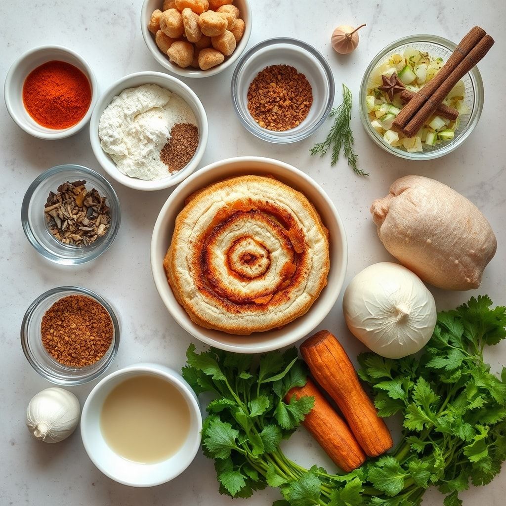 Ingredients for Cinnamon Roll Cake (Easy 40-Minute Breakfast Treat)