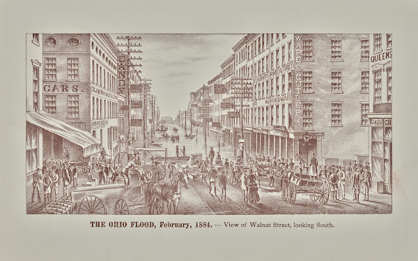 View of Walnut Street looking south 1884