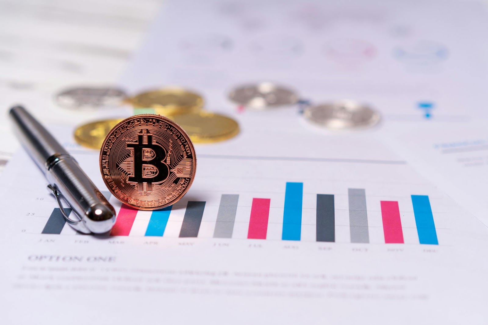 Artificial intelligence analyzing complex financial data and crypto market trends for advanced future of crypto price analysis.