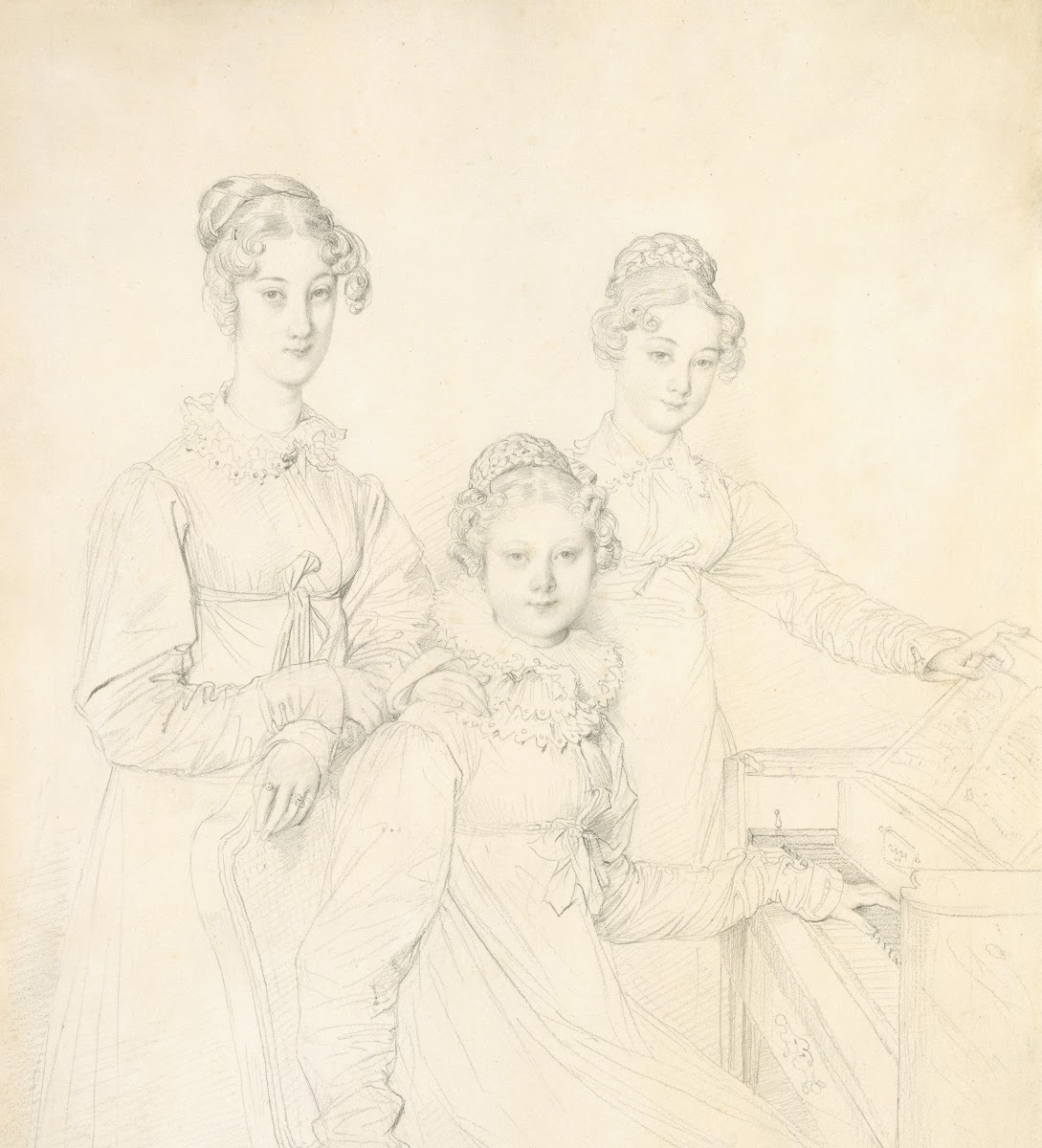The Kaunitz Sisters Leopoldine Caroline and Ferdinandine 1818
