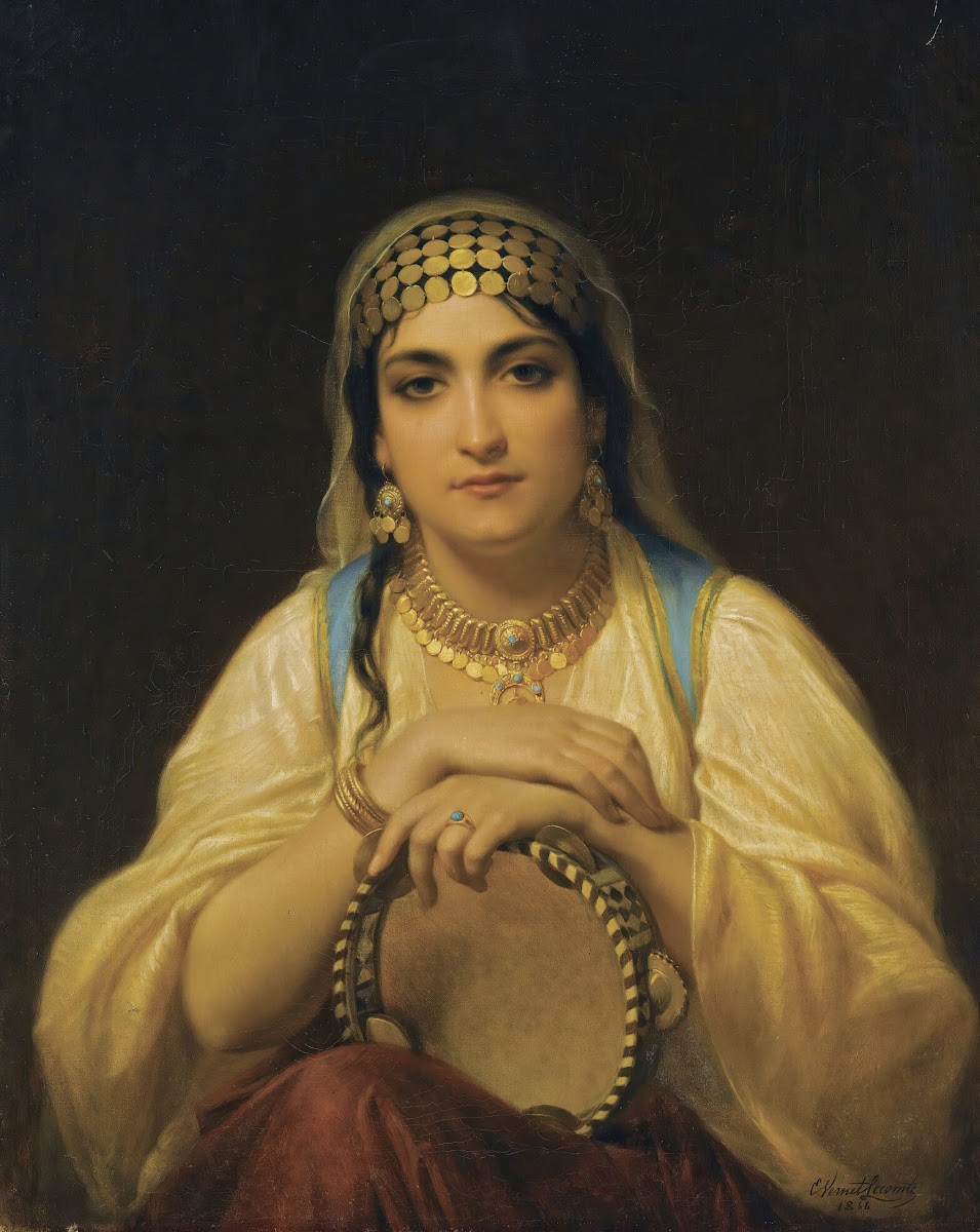 La Femme Au Tambourin 1866