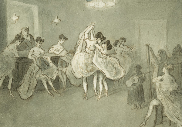 Women Dancing in a Brothel ca 1865