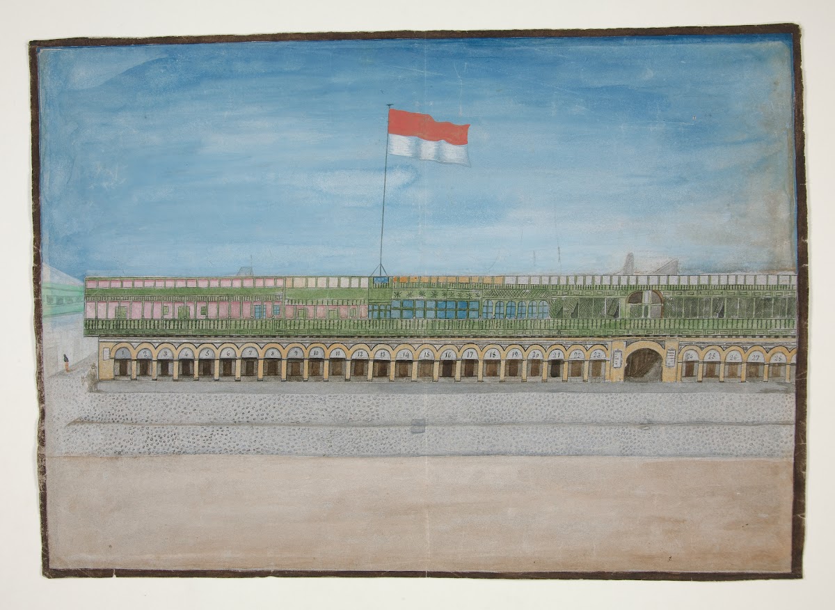 Square of Lima ca1850