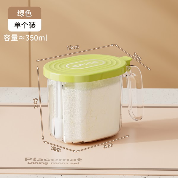 Seasoning Jar with Spoon Balang Perasa
