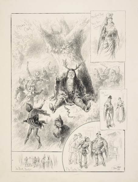 The Merry wives of Windsor at the Haymarket Theatre  23rd Feb 89 1889
