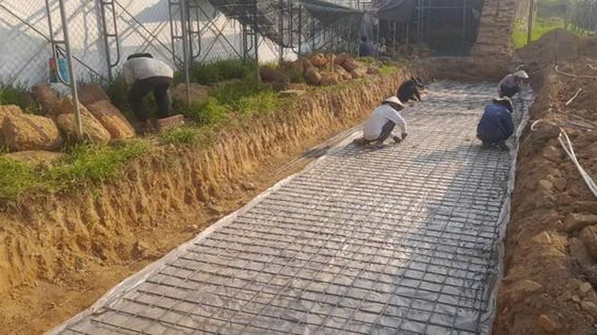 Đoạn Hoàng thành bị chê 'nhìn đau mắt': Tiết lộ loạt ảnh quá trình phục dựng - Báo Người Lao Động