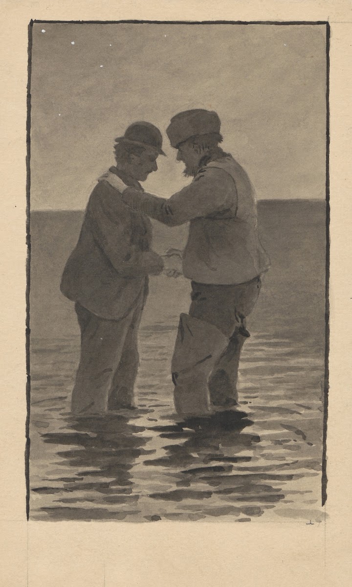 Men in water 1896