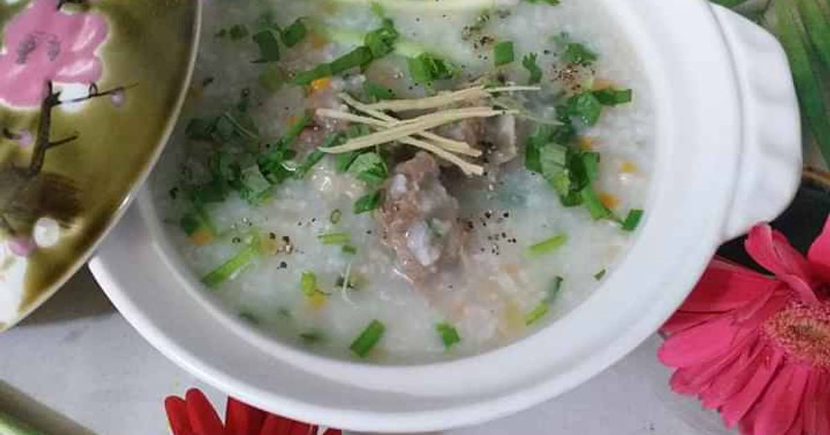 Cháo sườn bò