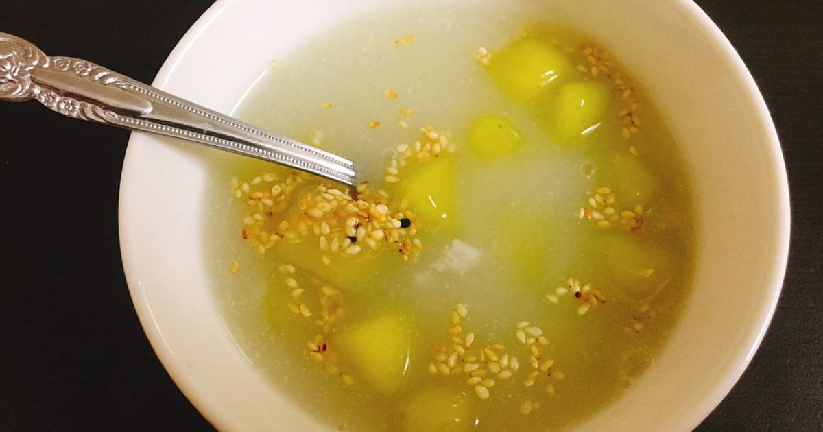 Chè khoai lang dẻo cốt dừa