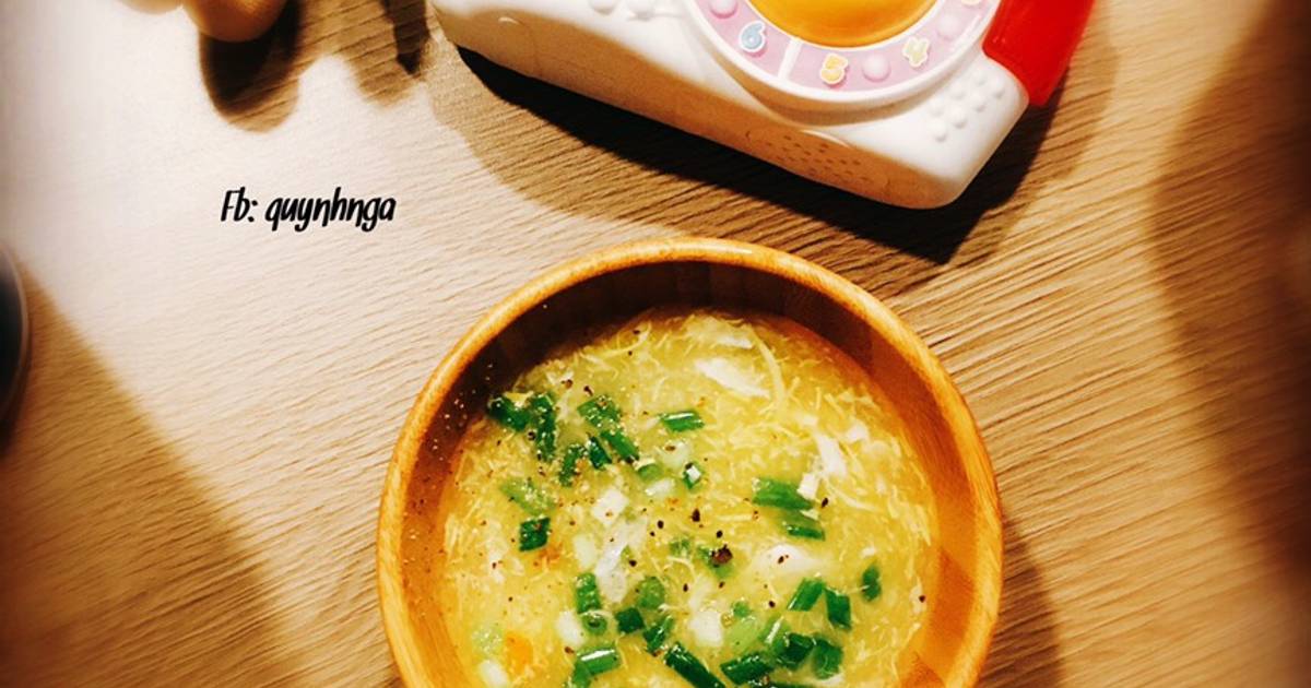 Soup gà rau củ