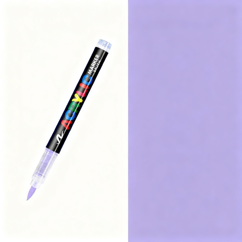 Acrylic Marker Set, 12–168 Colors, Directly Filled
