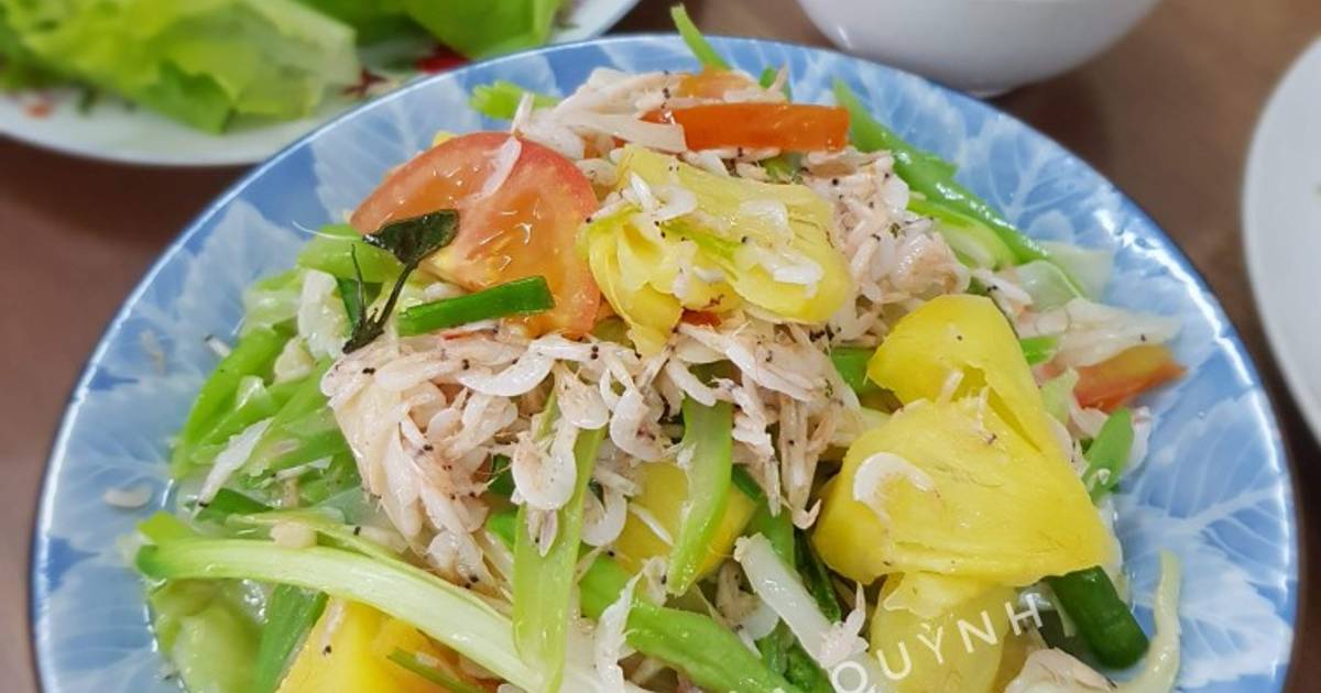 Bắp su xào tép