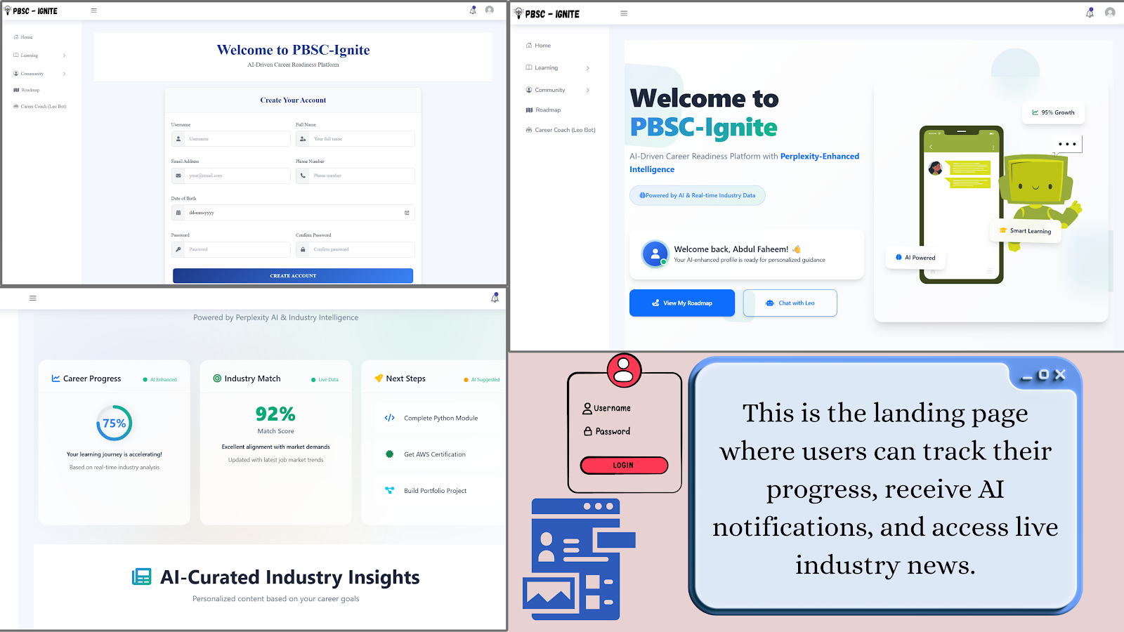 PBSC-Ignite Dashboard