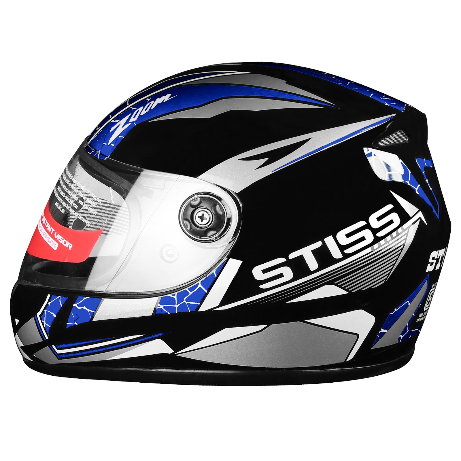 Comfortable interior padding of the helmet