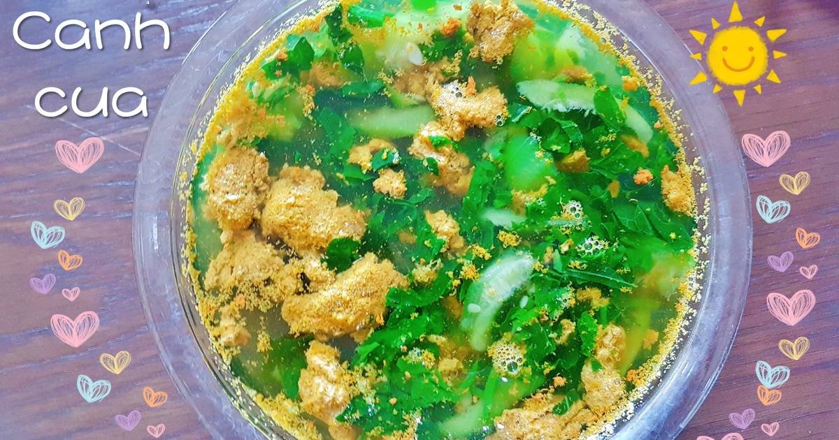 Canh cua lá lốt (•^-^•)