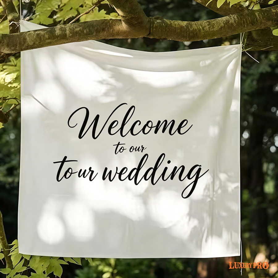 Wedding Welcome Sign