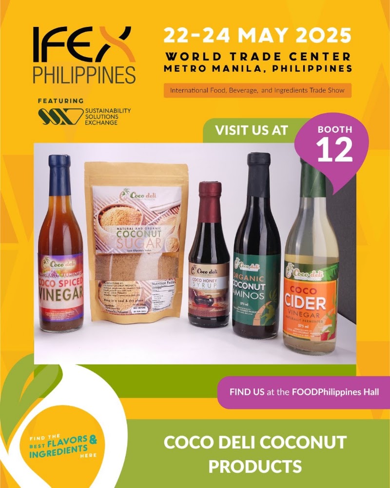 Coco Deli at IFEX 2025 – International Food Exhibition Philippines