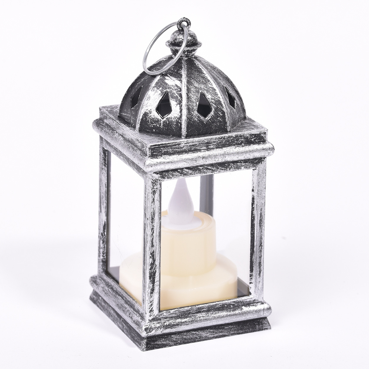 Decorative LED lantern in retro style