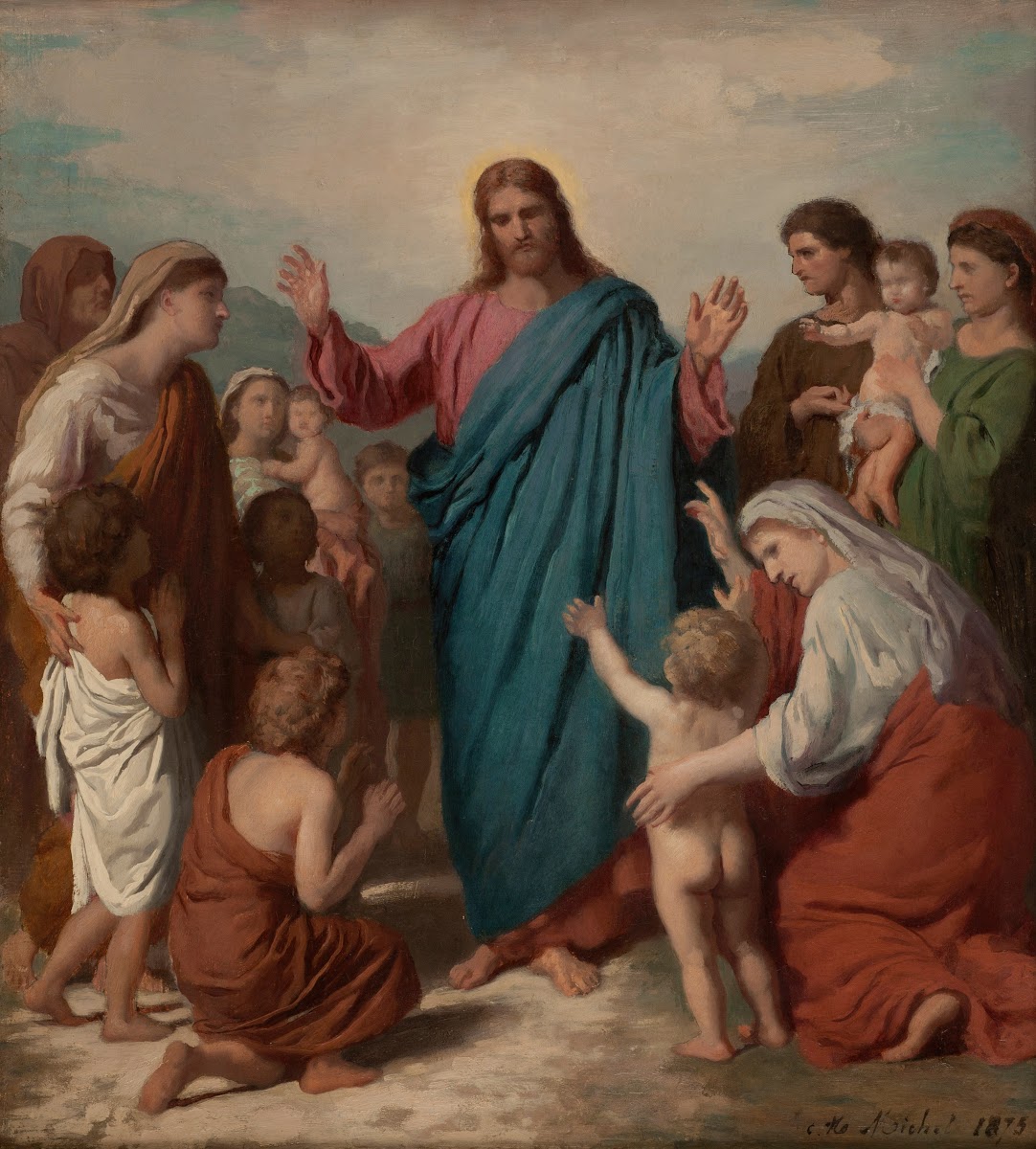 Le Christ au milieu des enfants 1873